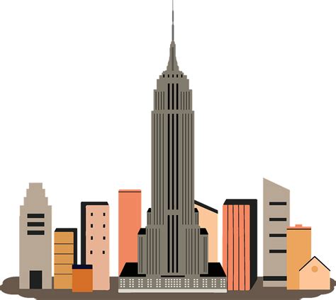 empire state building images clip art